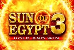 Sun of Egypt 3 slot by Booongo – Egyptian-themed slot with hold and win respins and sun multipliers