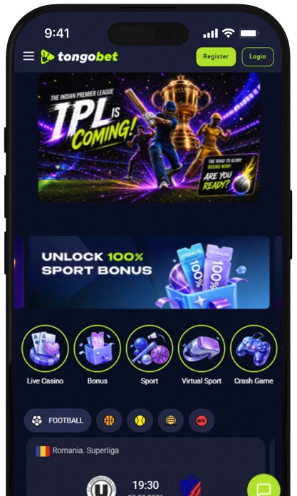 Tongobet Mobile App.